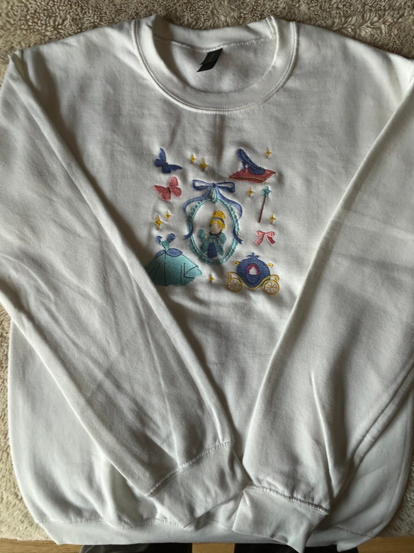 Sweat-shirt oversize et molletonné - univers cendrillon