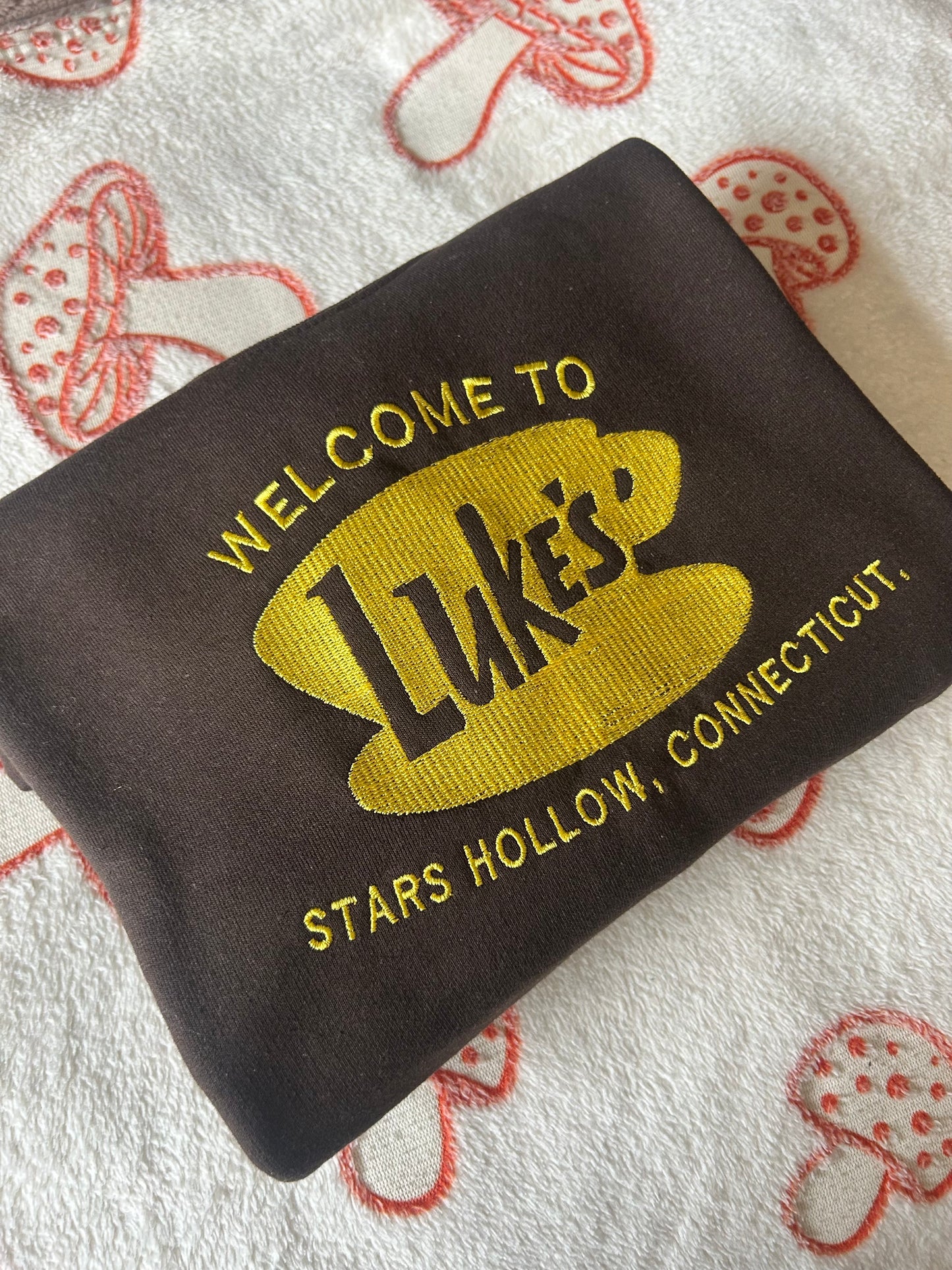 Sweat-shirt molletonné oversize – Stars Hollow Luke’s Diner Tasse