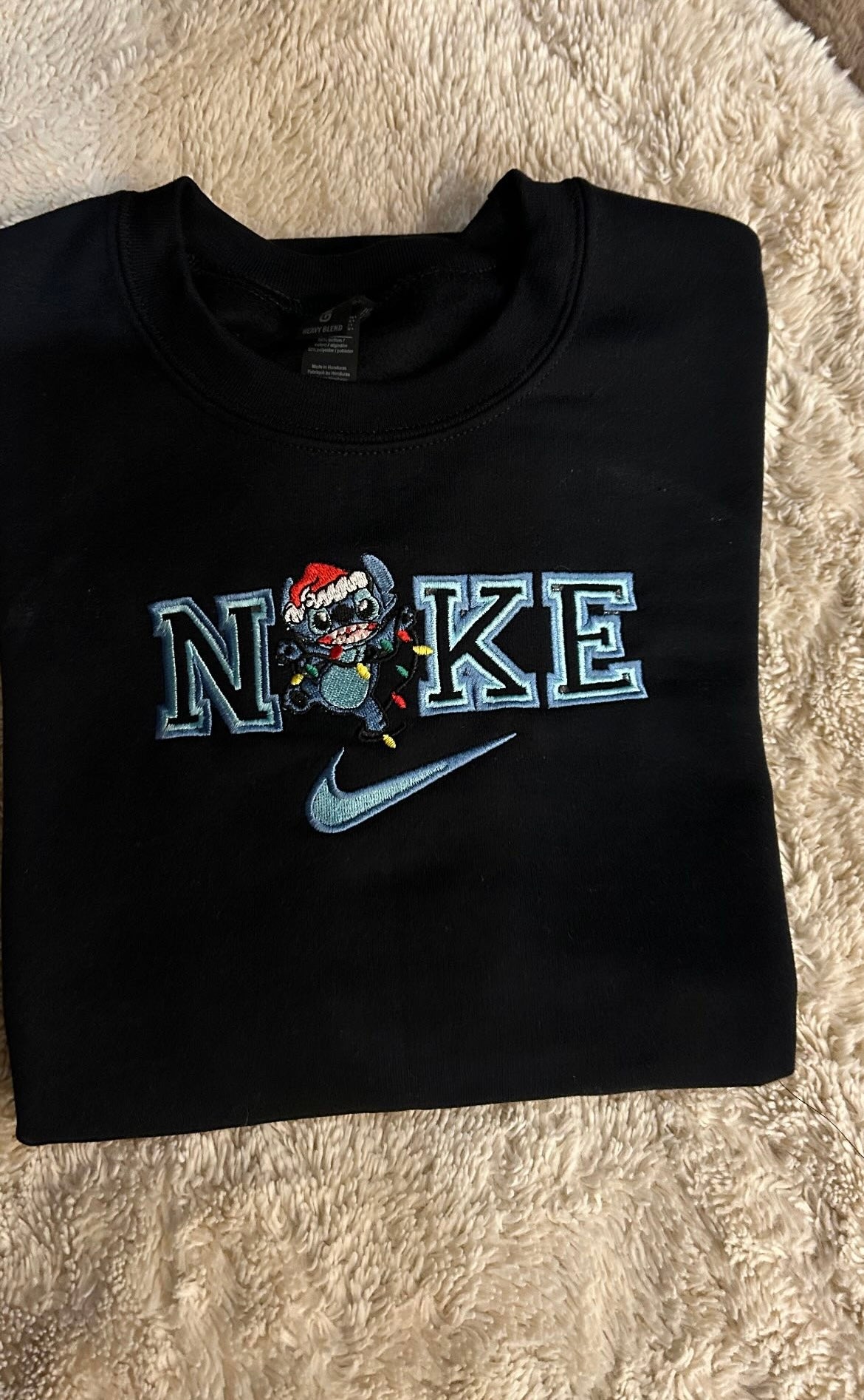 Sweat-shirt oversize et molletonné - n*ke stitch Noël