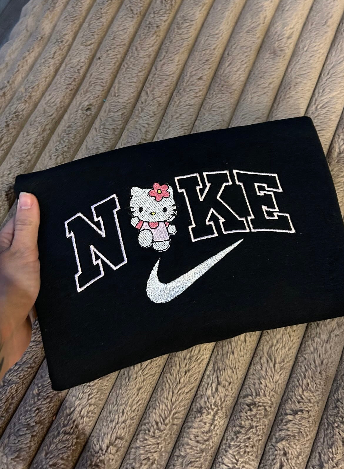 Sweat-shirt molletonné et oversize - n*ke hello kitty