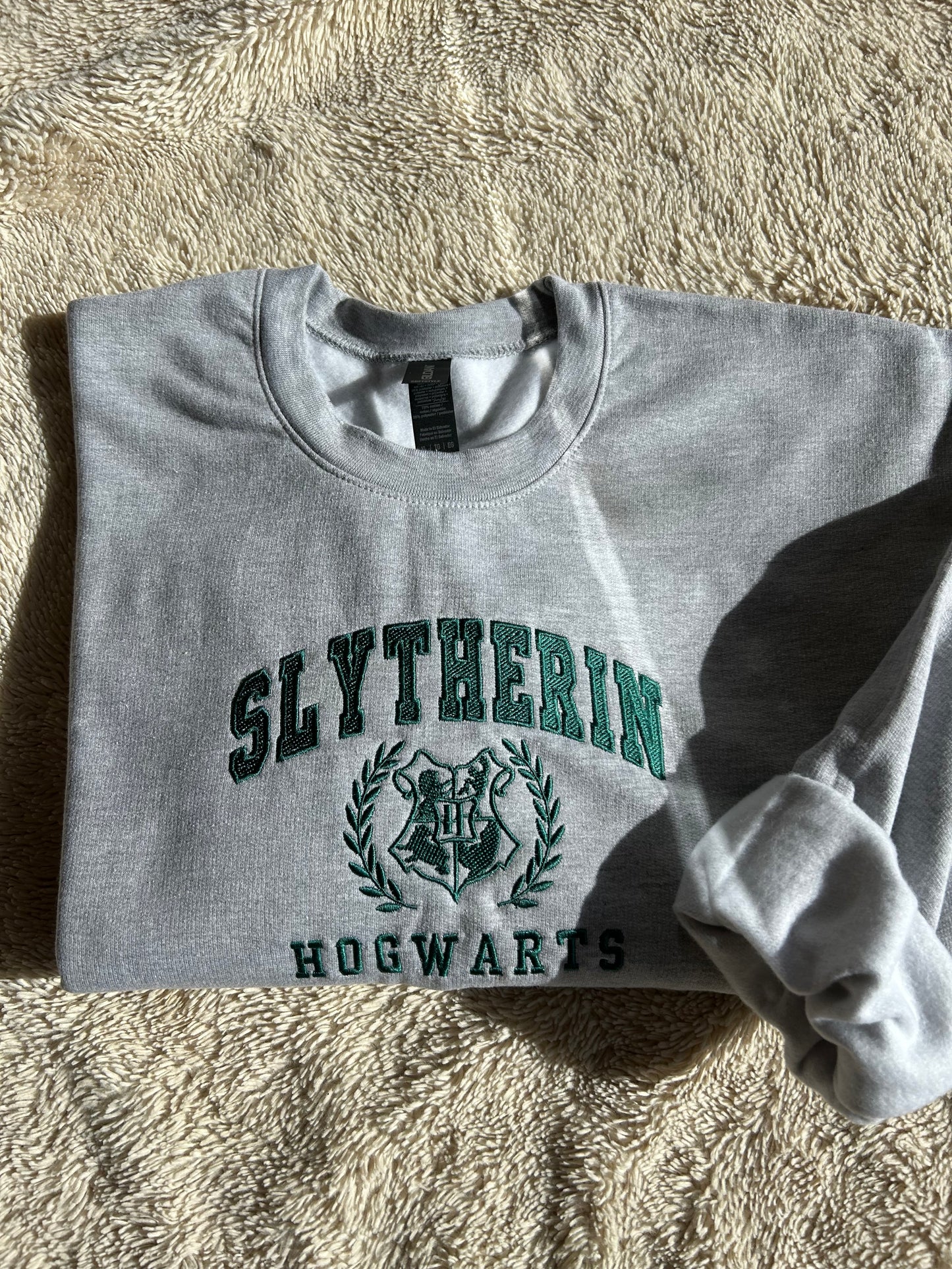 Sweat-shirt brodés slytherin / Harry Potter
