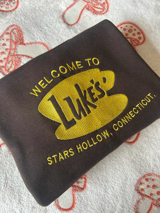 Sweat-shirt molletonné oversize – Stars Hollow Luke’s Diner Tasse