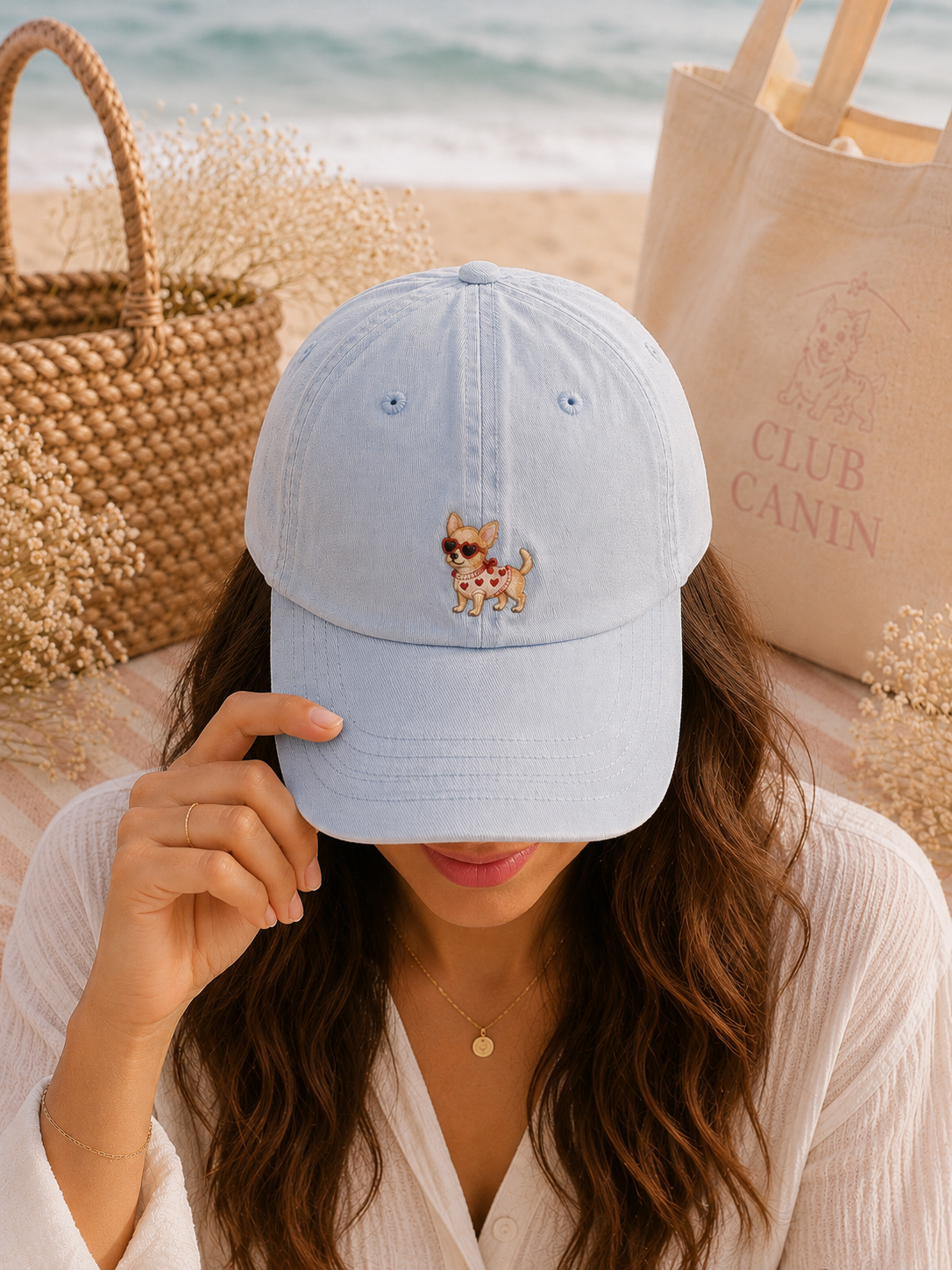 Casquette Brodée Personnalisée – chihuahuas