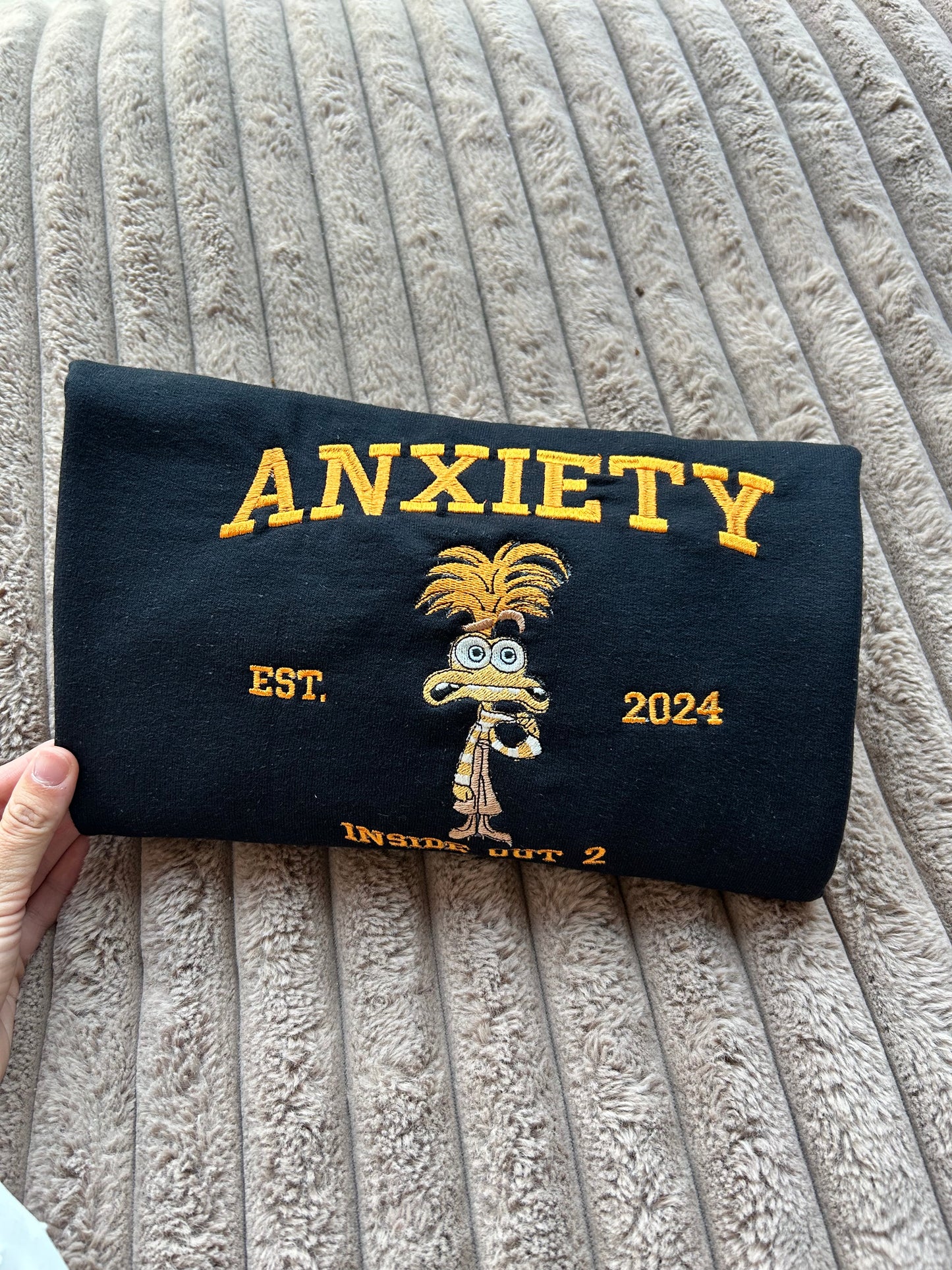 Sweat-shirt oversize – Anxiété (Vice Versa)