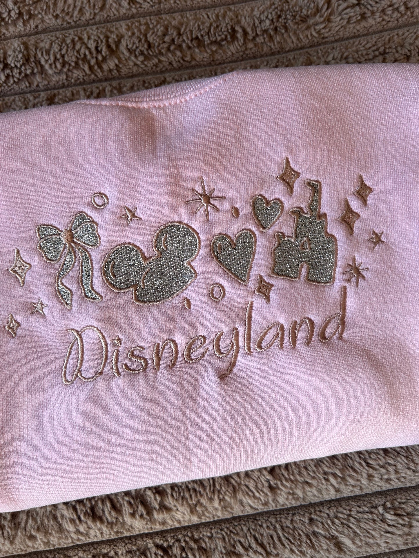 Sweat-shirt molletonné oversize – Disneyland Motif Girly