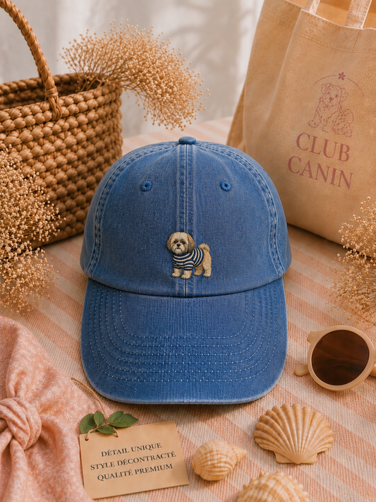 Casquette Brodée Personnalisée – lhassa apso