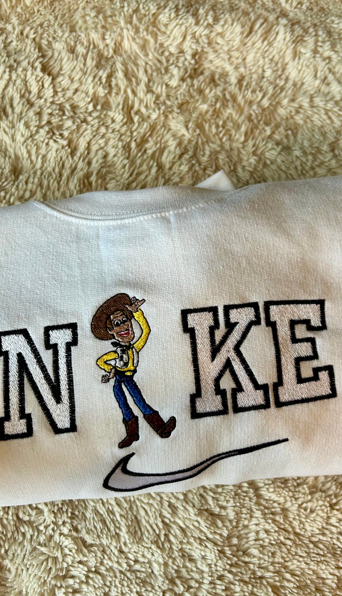 Sweat-shirt molletonné oversize – n*ke Woody (Toy Story)