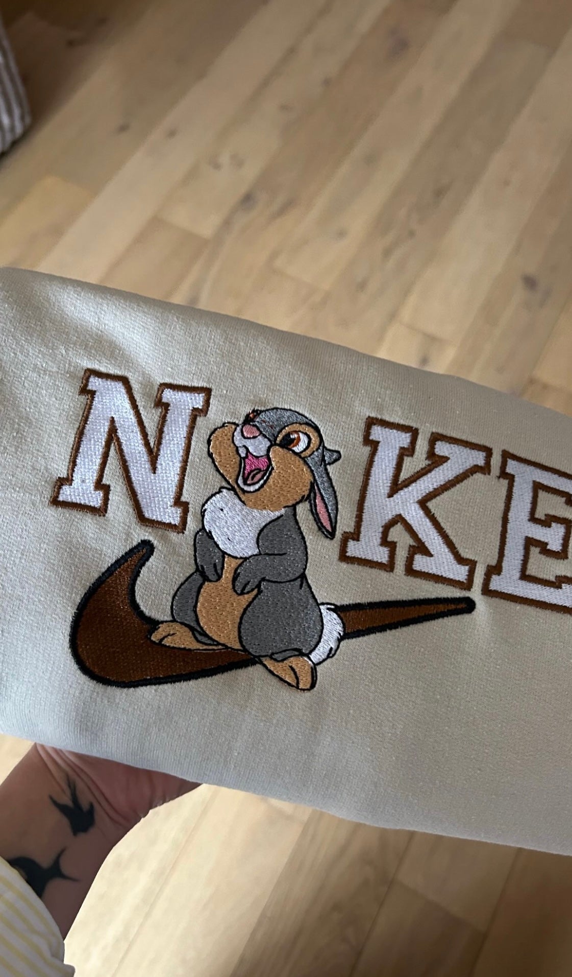 Sweat-shirt molletonné et oversize - n*ke panpan