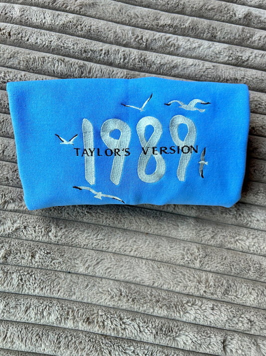 Sweat-shirt brodés 1989 / Taylor Swift