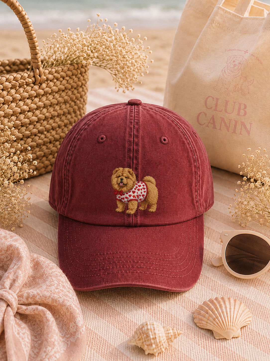 Casquette Brodée Personnalisée – chow-chow