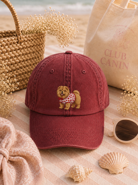 Casquette Brodée Personnalisée – chow-chow