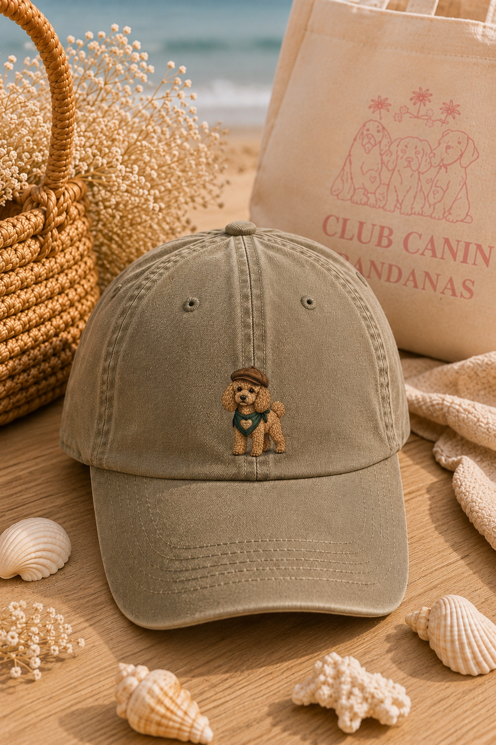 Casquette Brodée Personnalisée – caniche