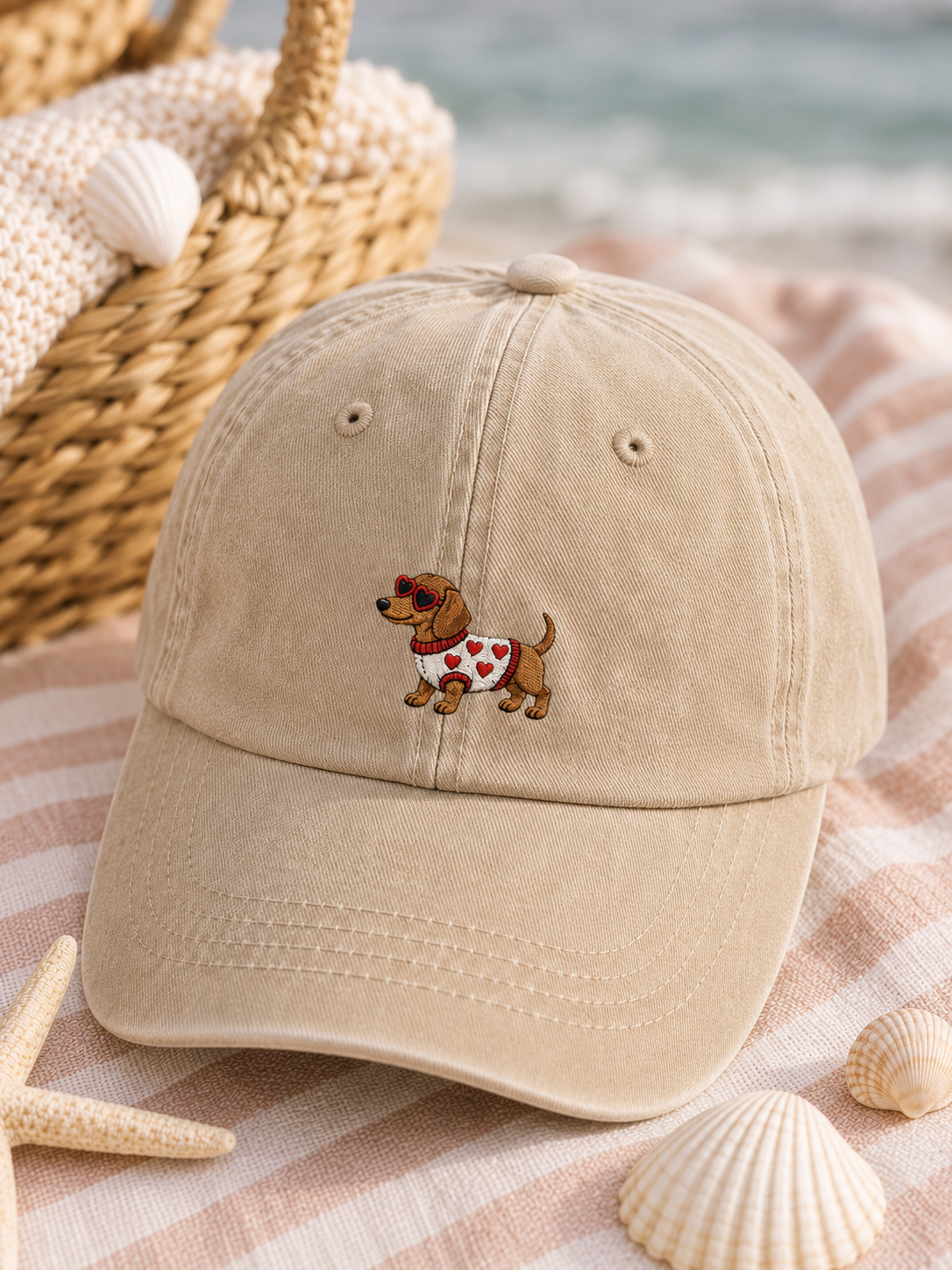 Casquette Brodée Personnalisée – teckel