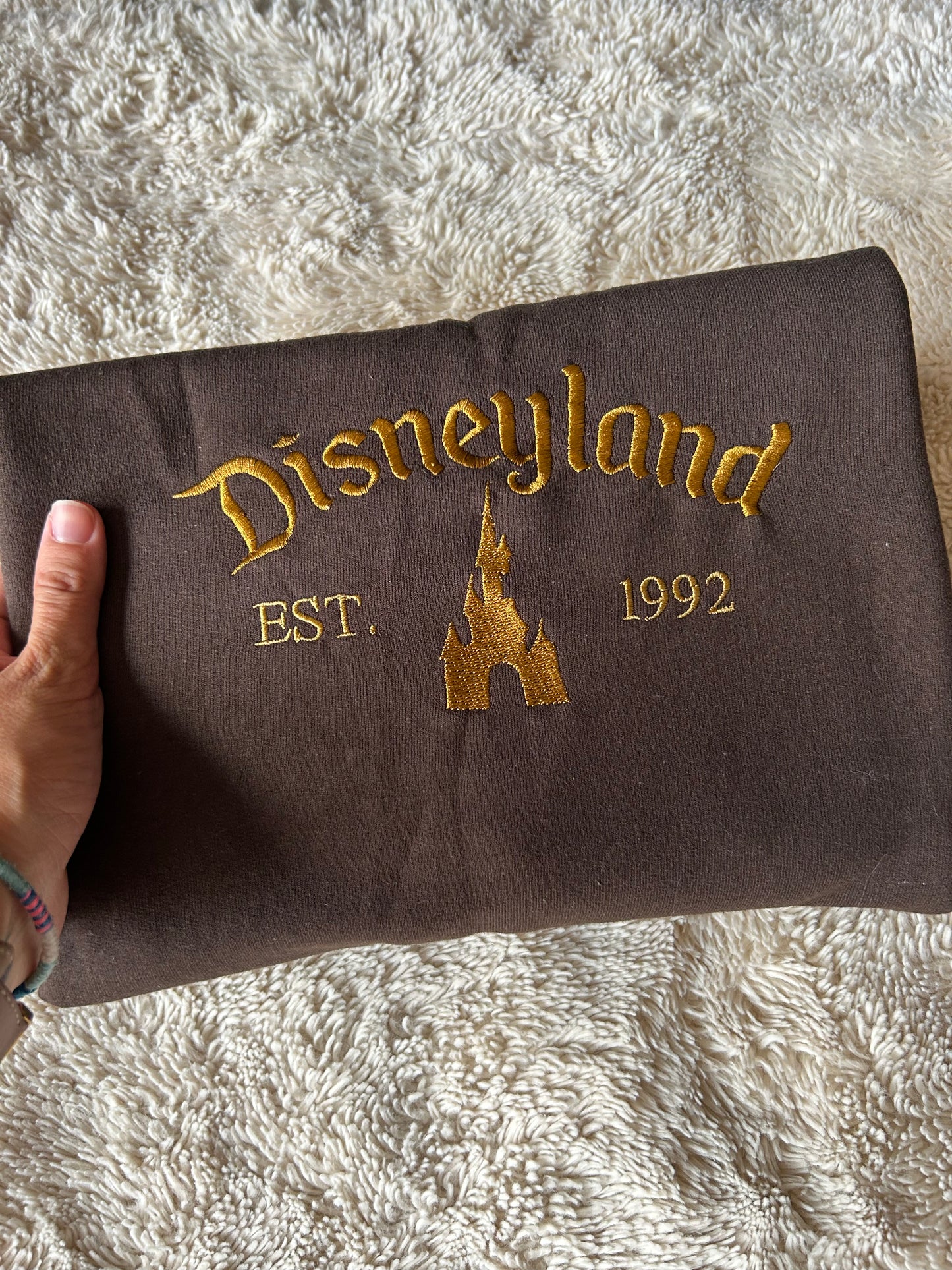 Sweat-shirt molletonné oversize – Château Doré