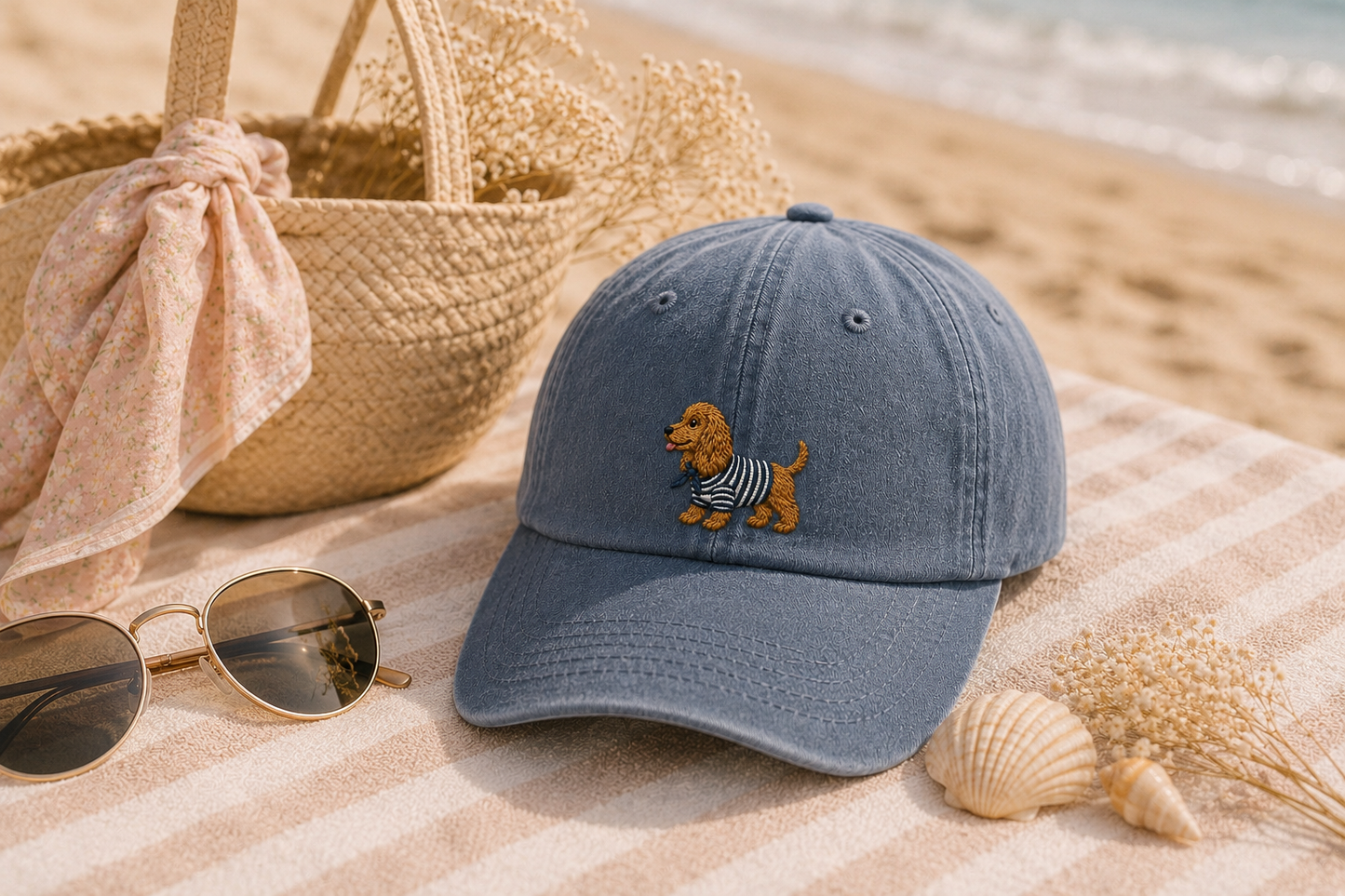 Casquette Brodée Personnalisée – cocker