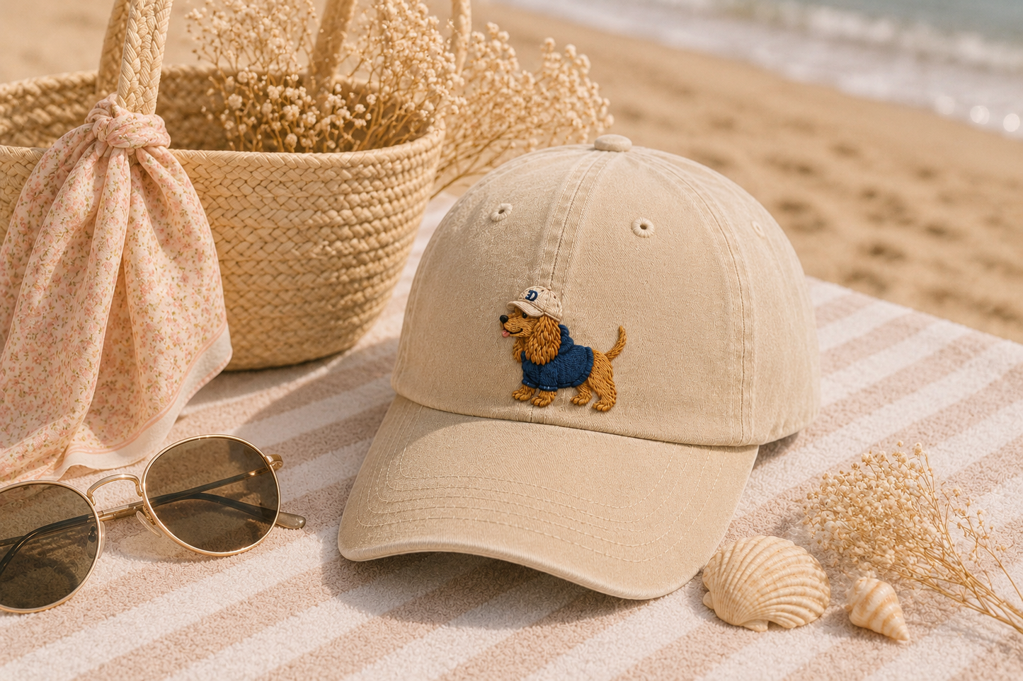 Casquette Brodée Personnalisée – cocker