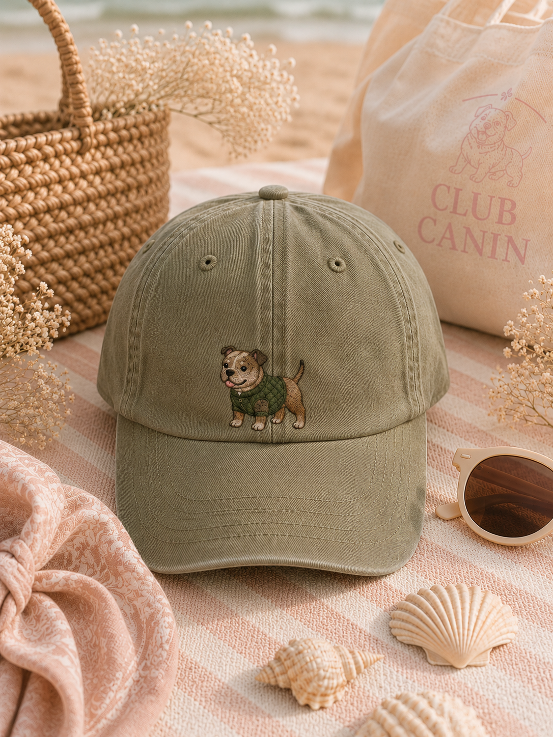 Casquette Brodée Personnalisée – staffie