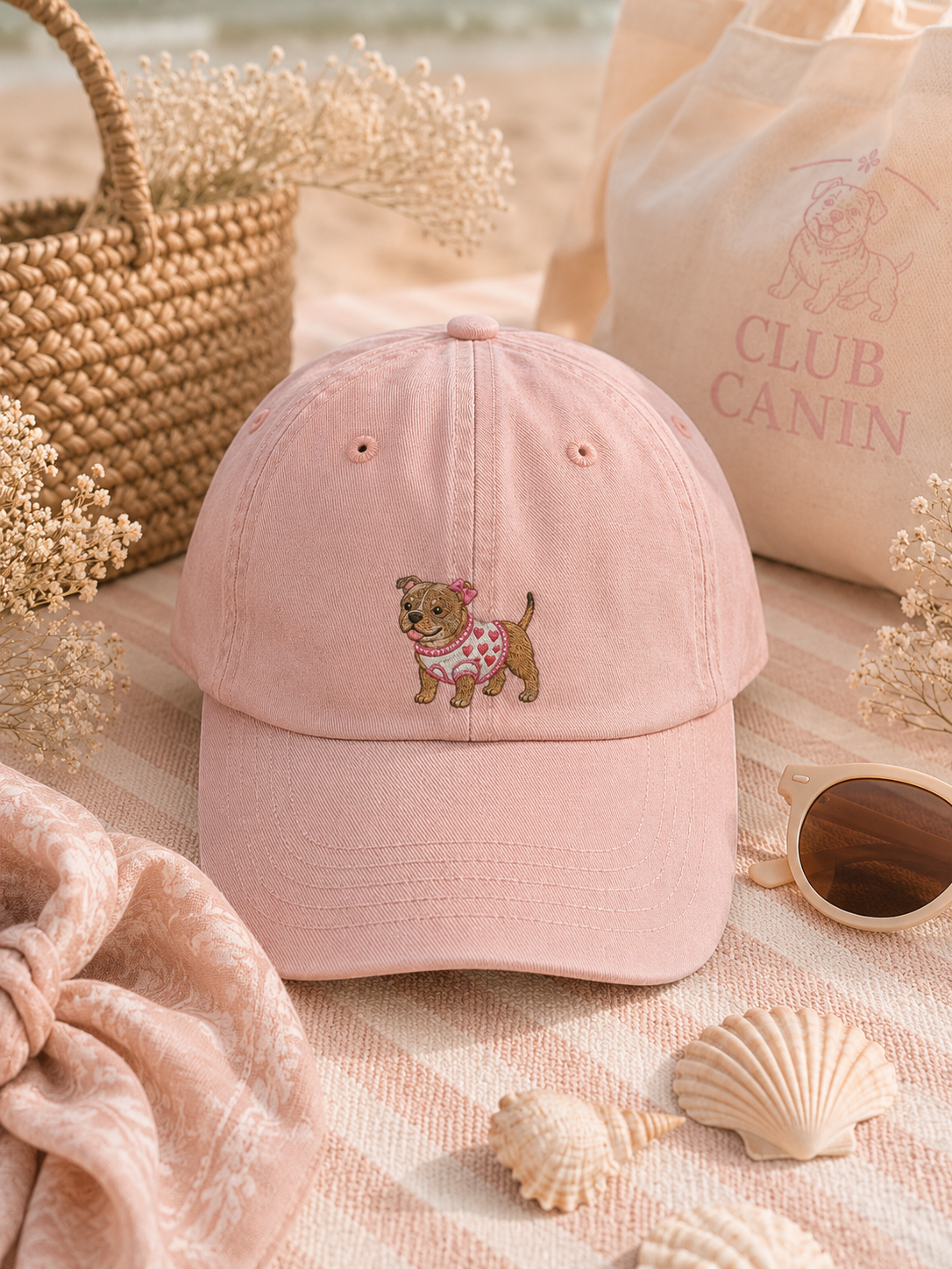 Casquette Brodée Personnalisée – staffie
