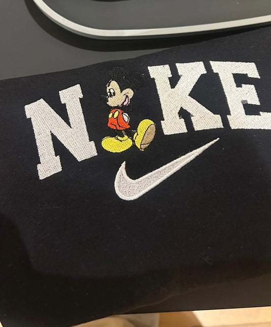 Sweat-shirt molletonné oversize unisexe – n*ke Mickey