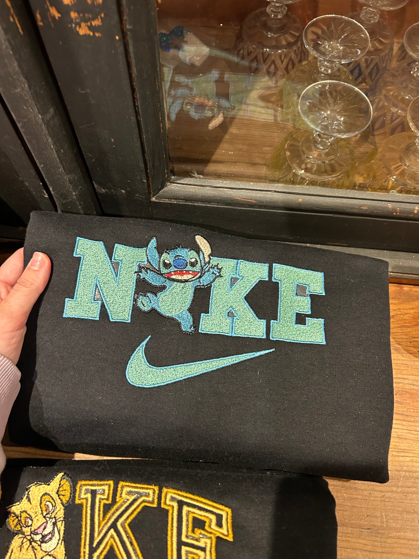 Sweat-shirt oversize et molletonné - n*ke stitch