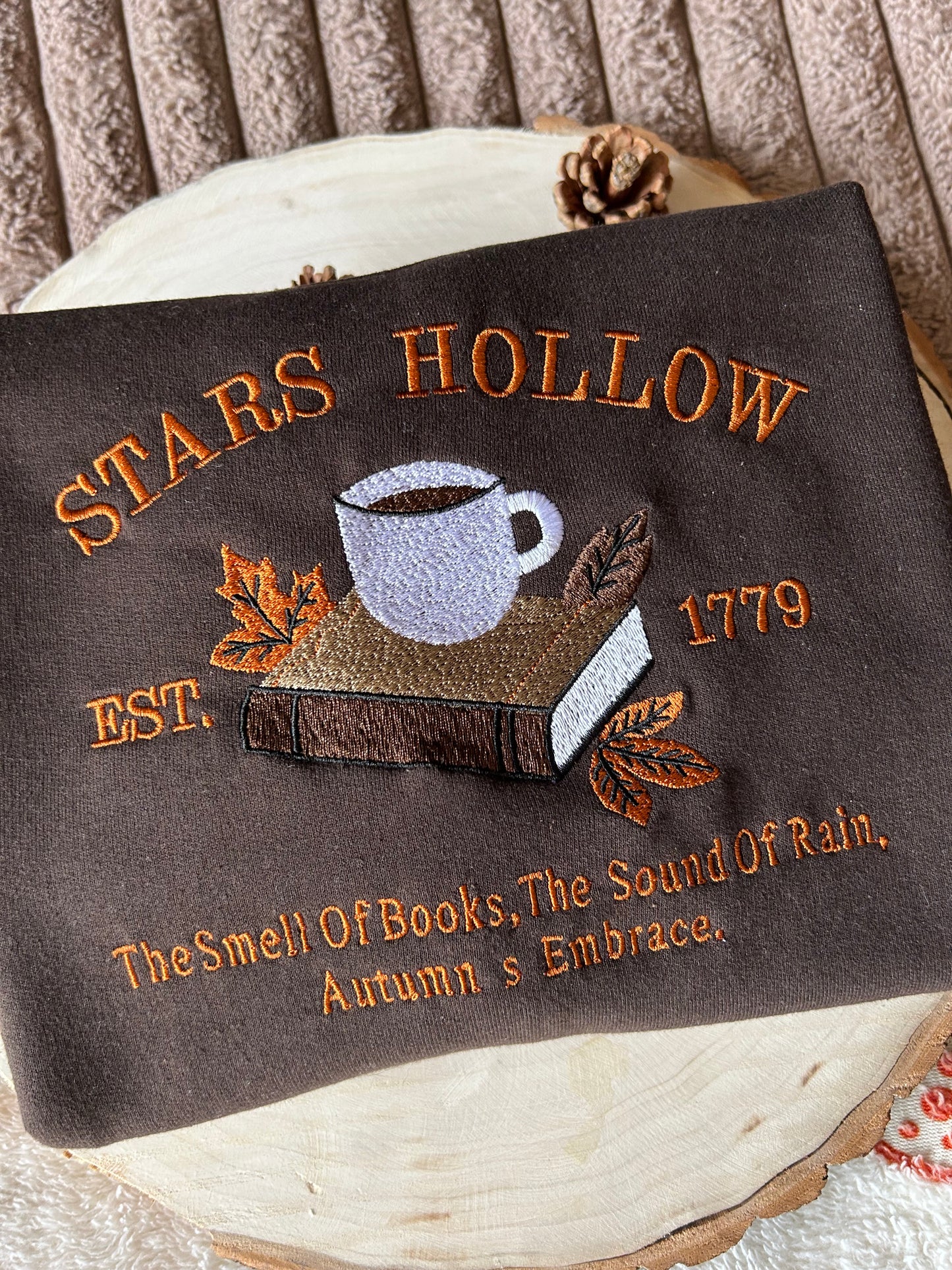 Sweat-shirt molletonné oversize – Stars Hollow Livres & Tasse