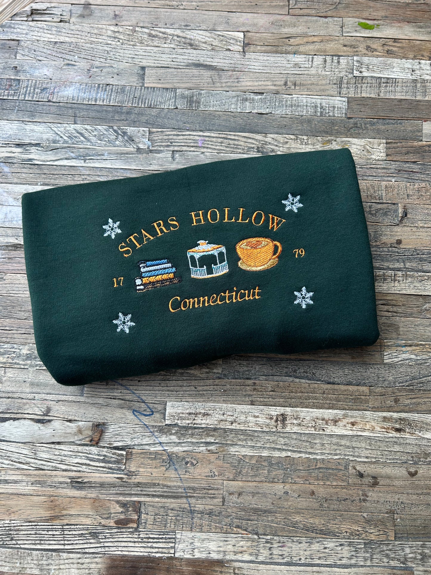 Sweat-shirt molletonné oversize – Stars Hollow Hiver