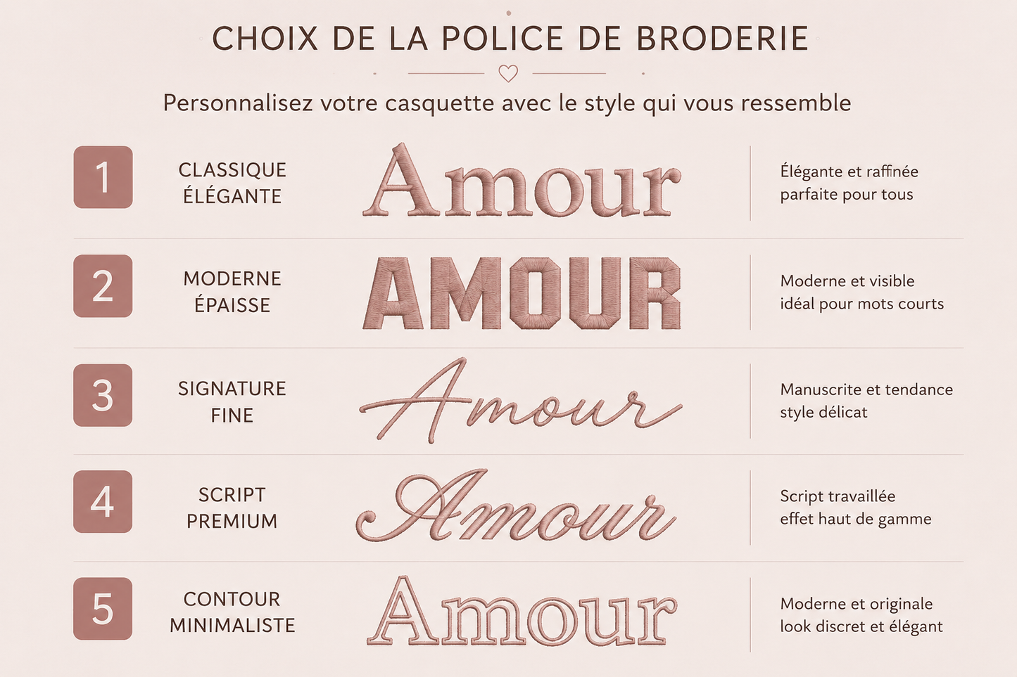 Casquette personnalisée brodée – Mot, prénom au choix (adulte)