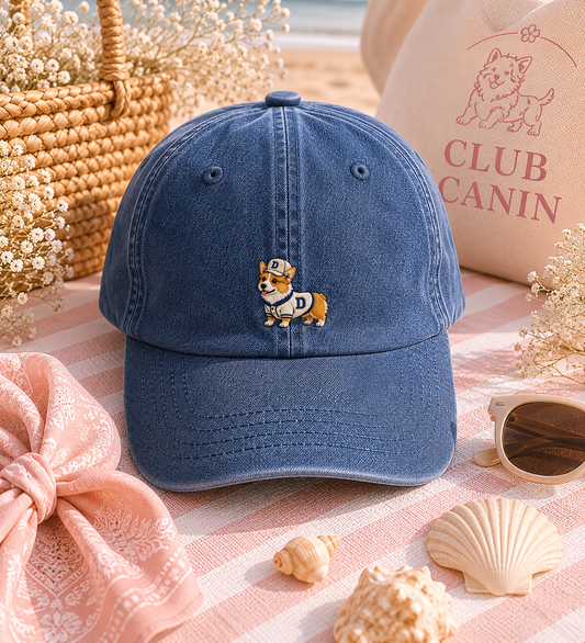 Casquette Brodée Personnalisée – corgi