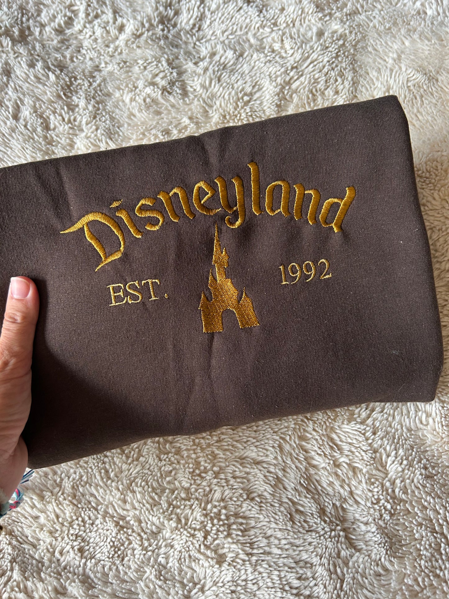 Sweat-shirt molletonné oversize – Château Doré