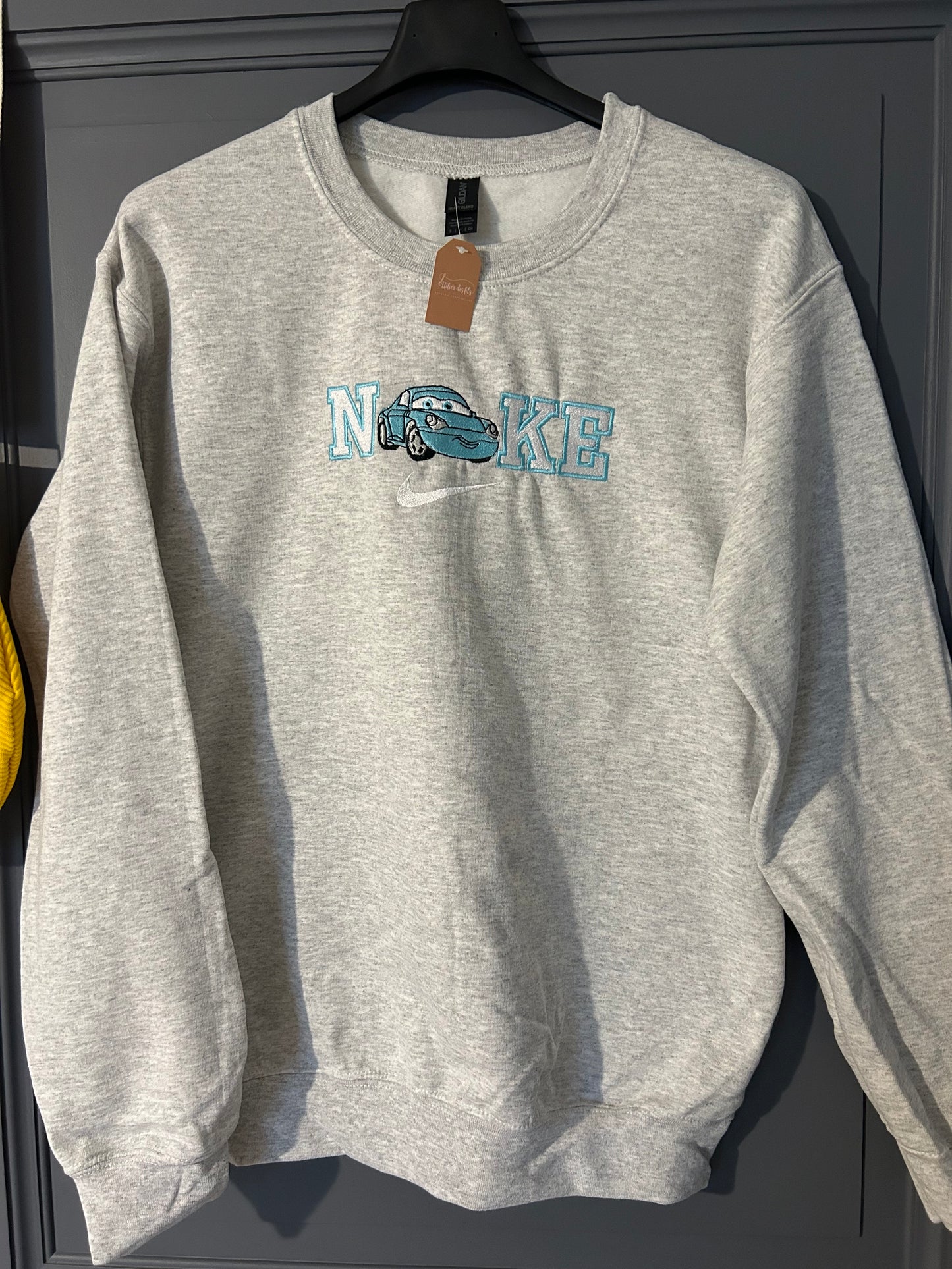 Sweat-shirt molletonné oversize unisexe – Sally Cars