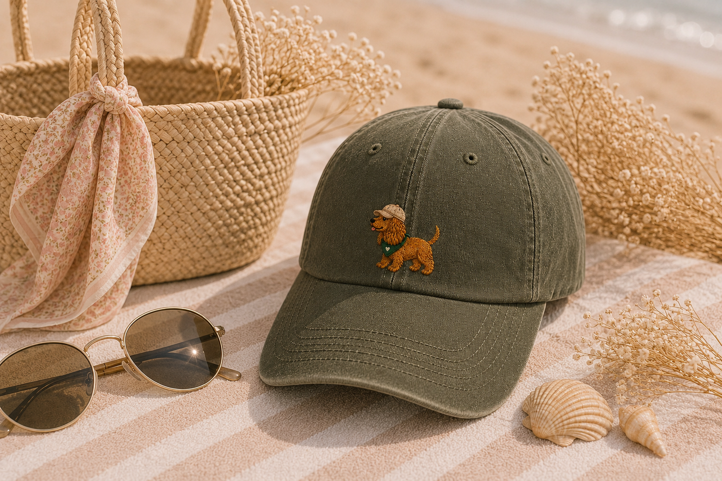 Casquette Brodée Personnalisée – cocker