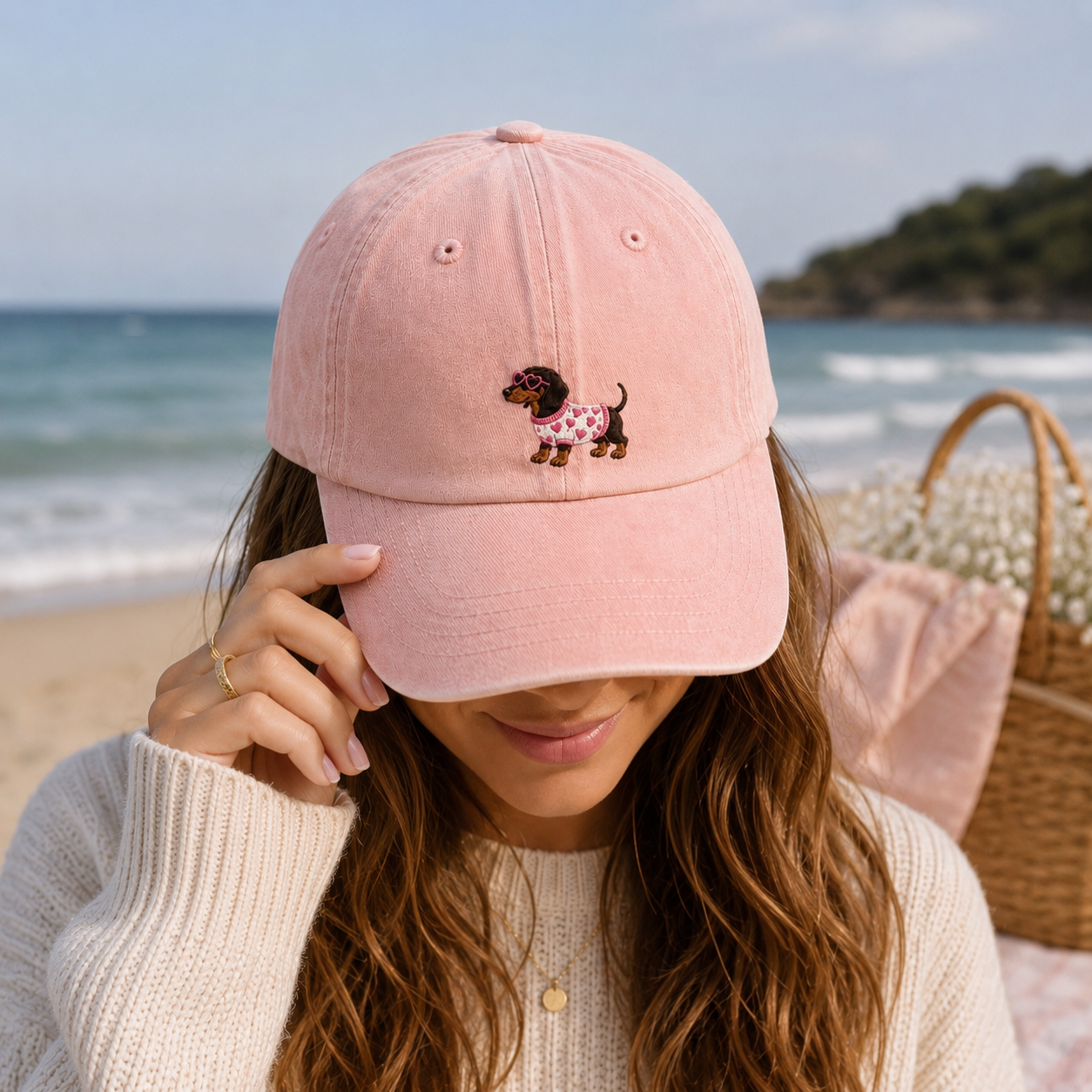Casquette Brodée Personnalisée – teckel