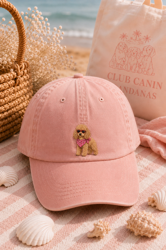 Casquette Brodée Personnalisée – caniche