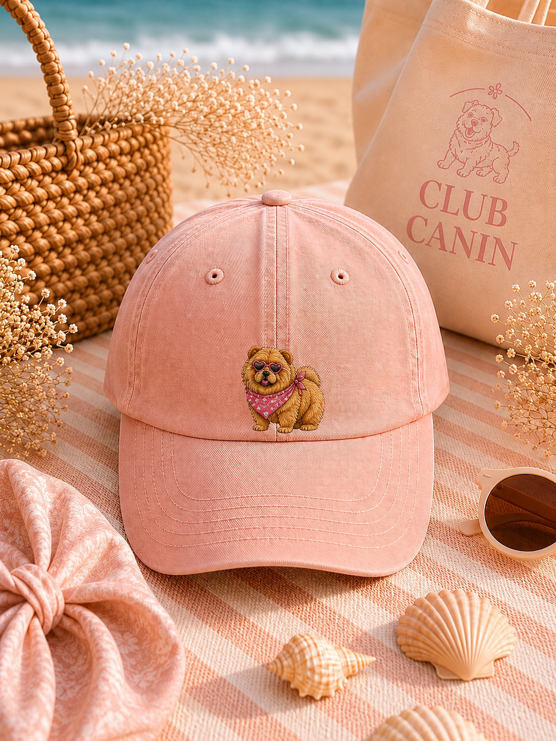 Casquette Brodée Personnalisée – chow-chow