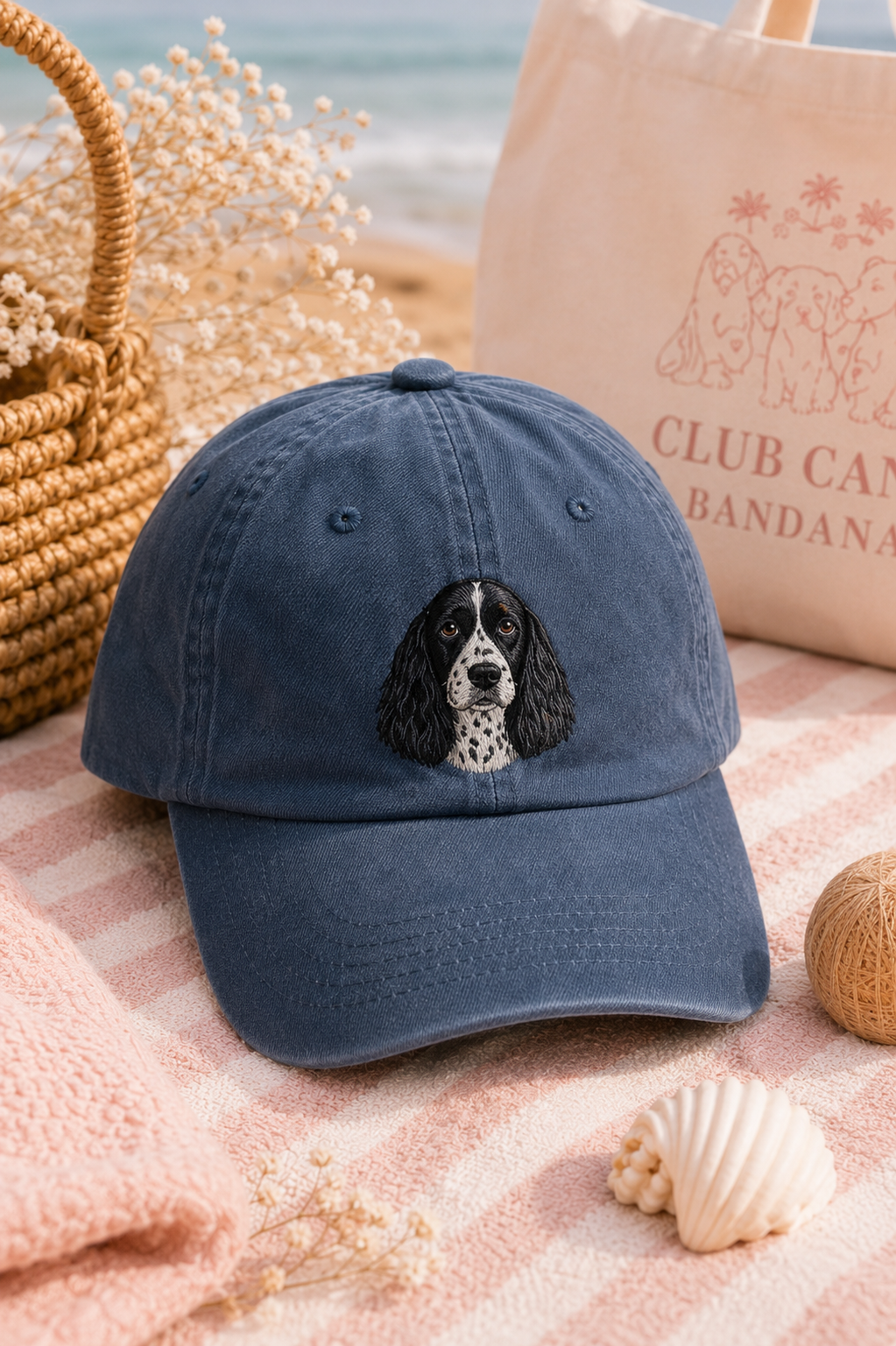 Casquette Personnalisée Chien – Broderie Unique à partir de votre Photo